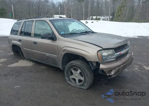 2002 Chevrolet Trailblazer Ls из США, поврежденный, VIN 1GNDT13S222501871